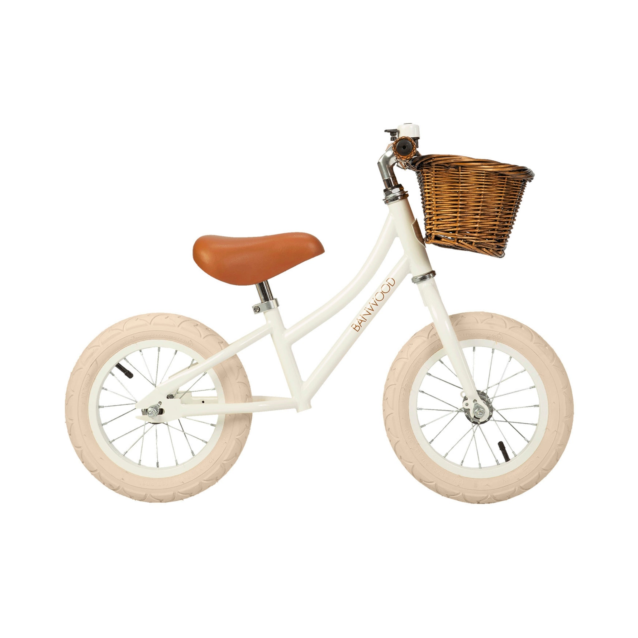 Vintage Balance Bike - White