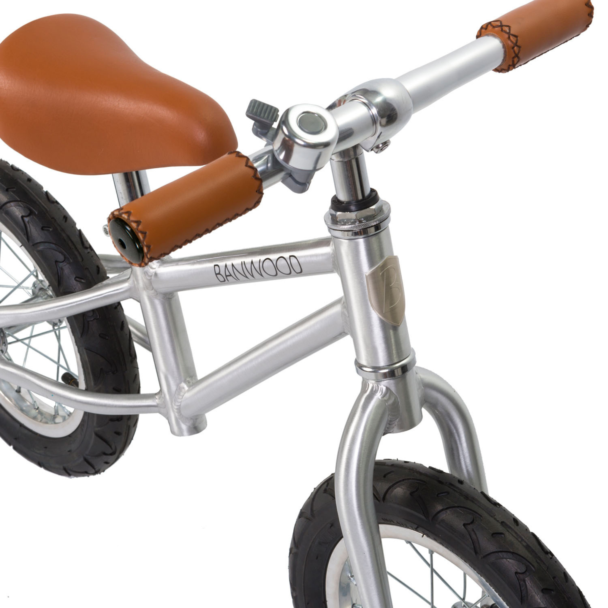 Vintage Balance Bike - Chrome