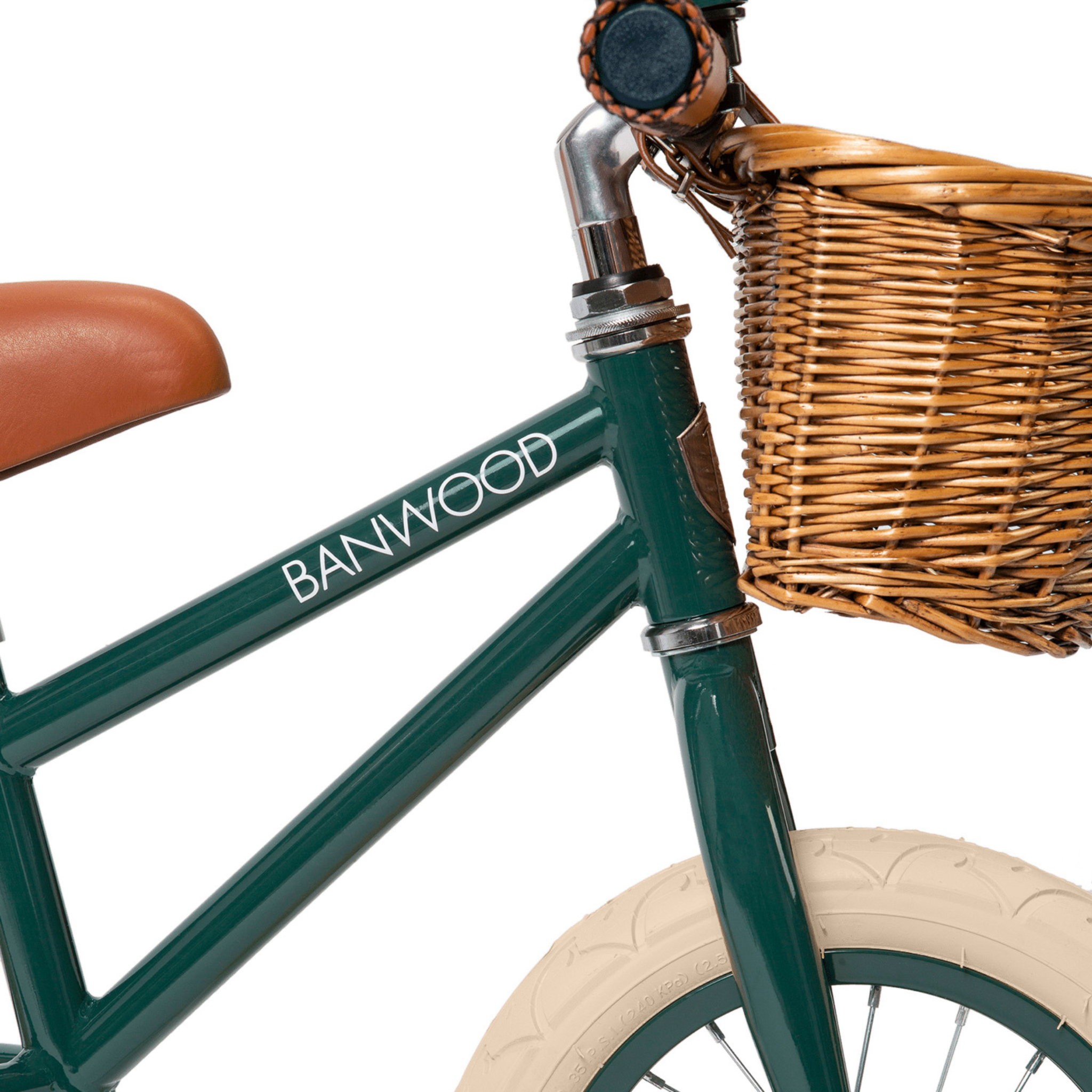 Vintage Balance Bike - Dark Green