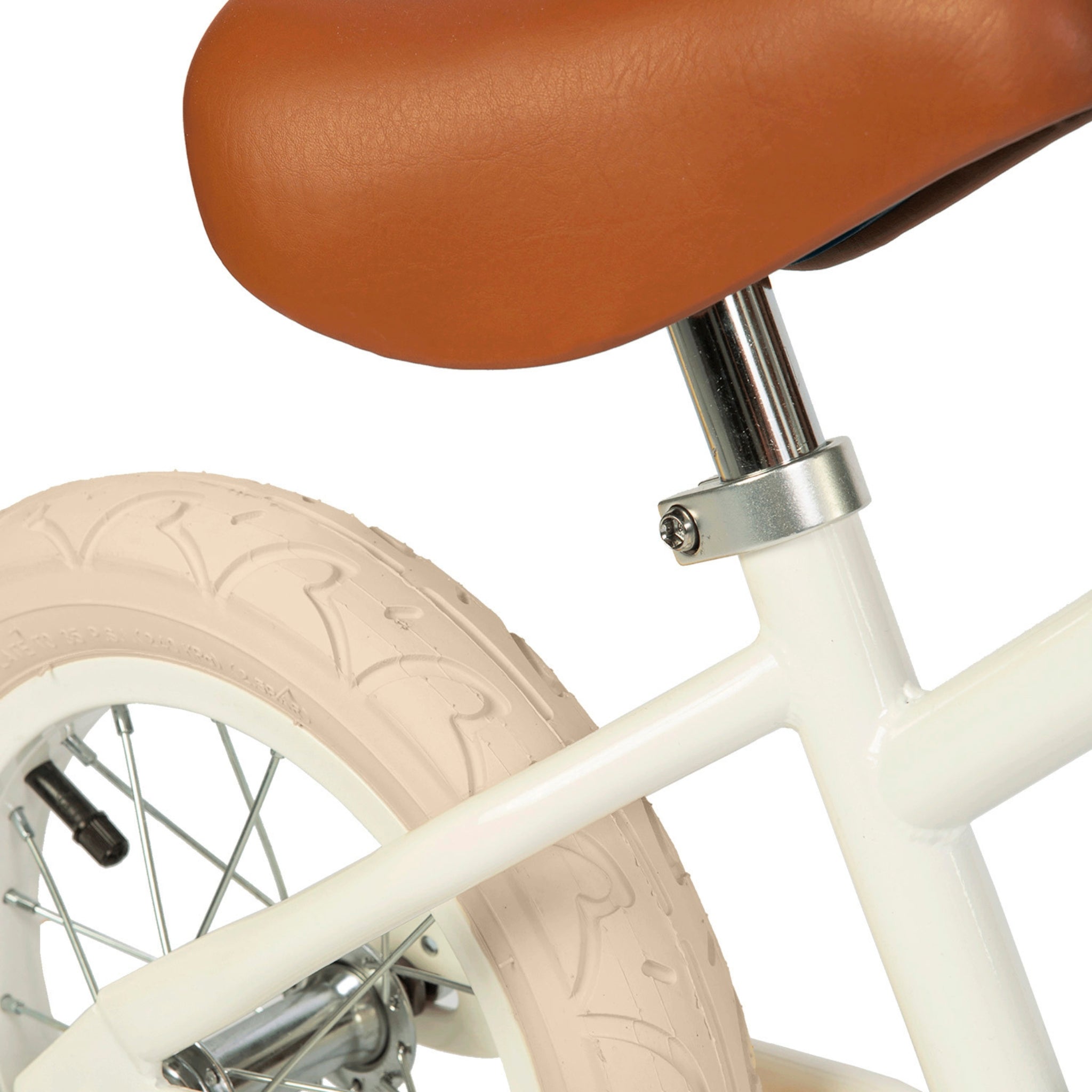 Vintage Balance Bike - White