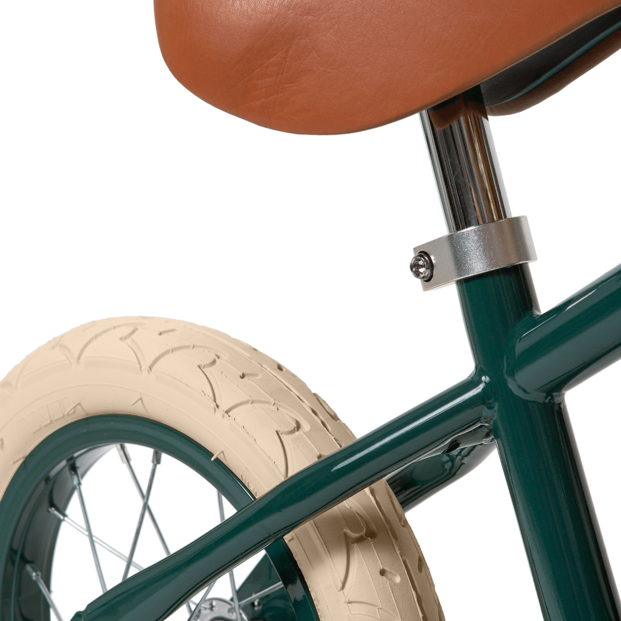 Vintage Balance Bike - Dark Green