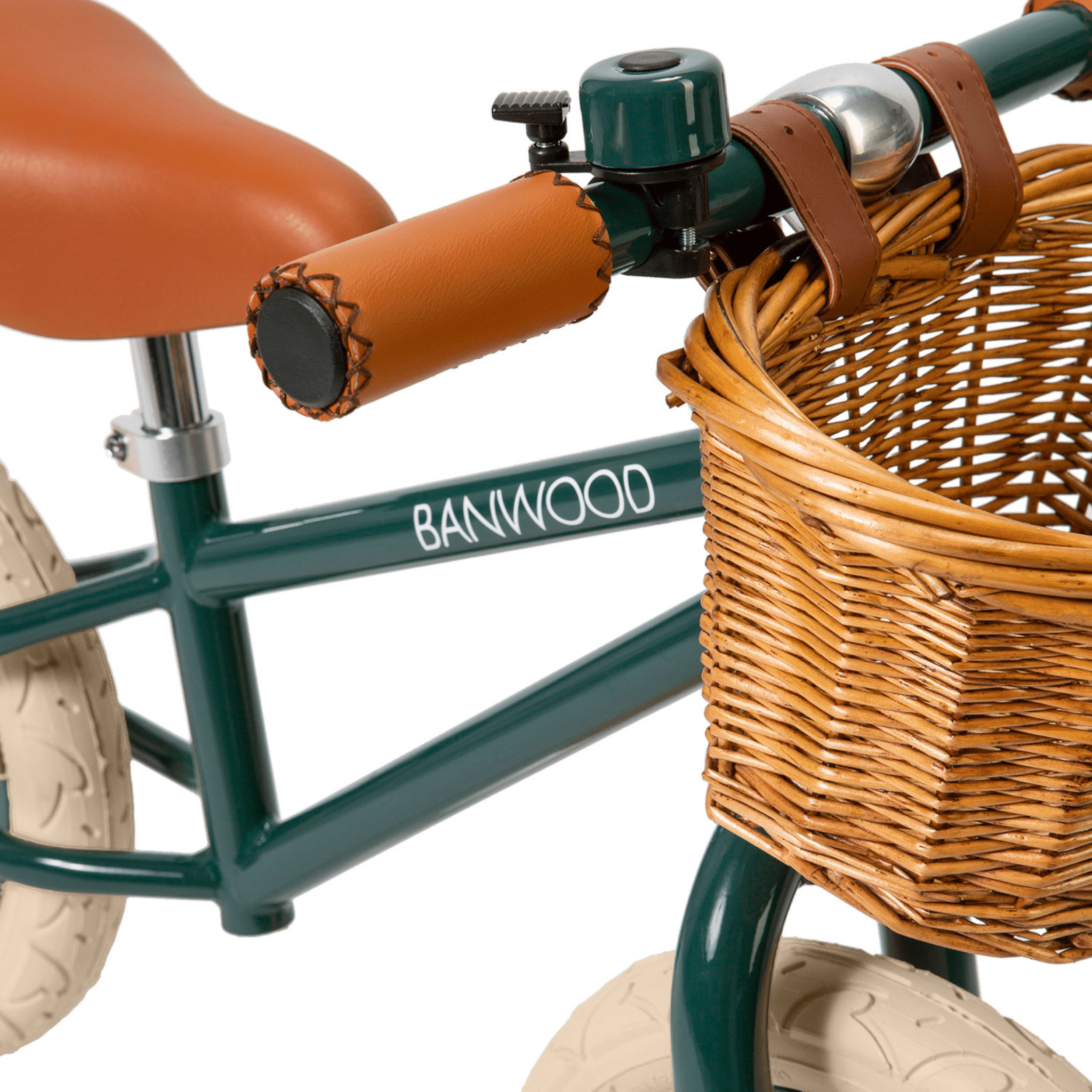 Vintage Balance Bike - Dark Green