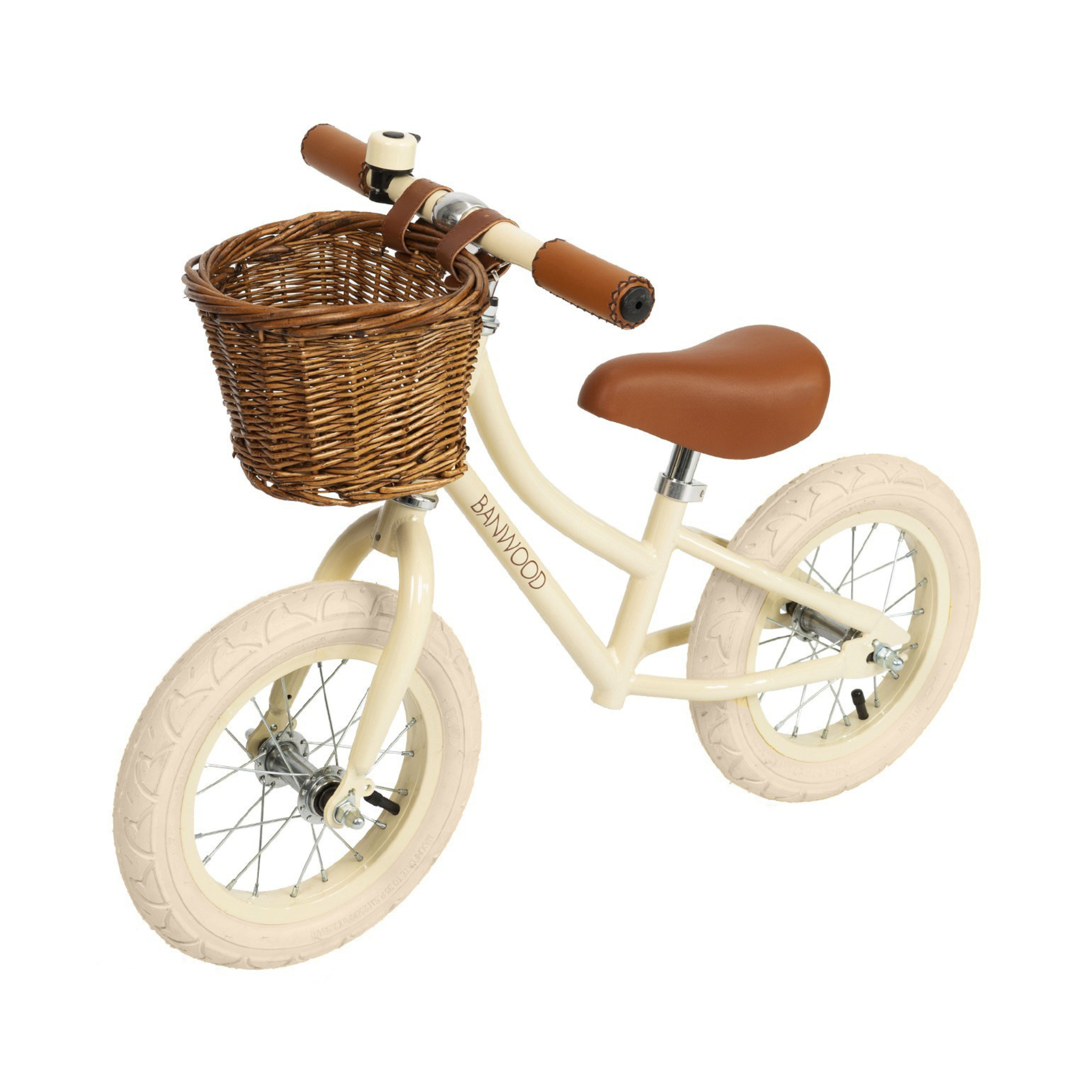 Vintage Balance Bike - Cream
