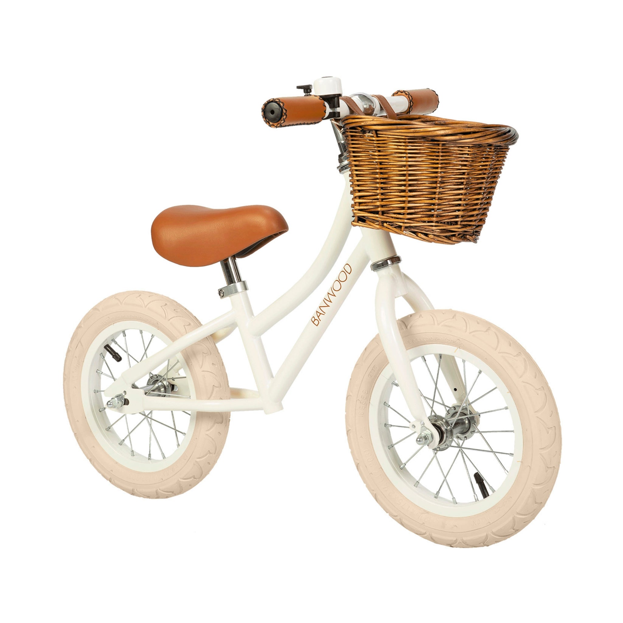 Vintage Balance Bike - White