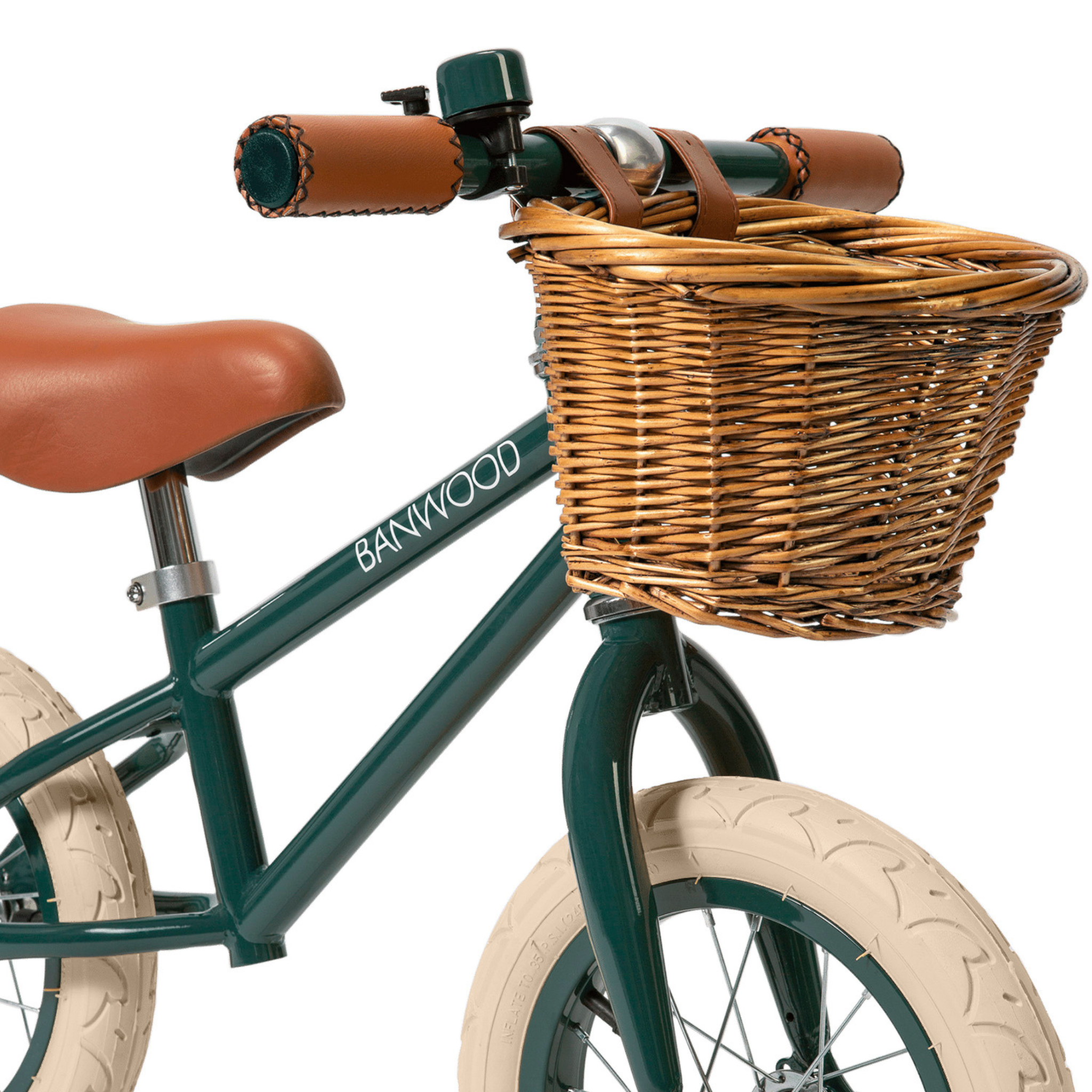 Vintage Balance Bike - Dark Green