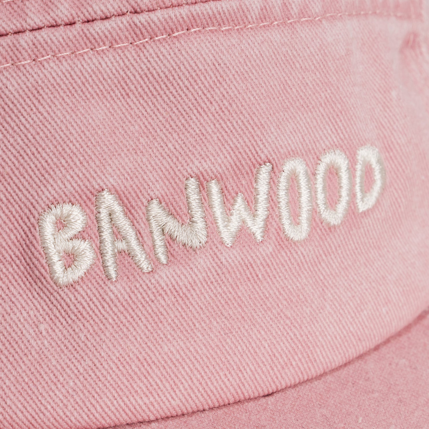 Washed 5 Panel Cap - Rose