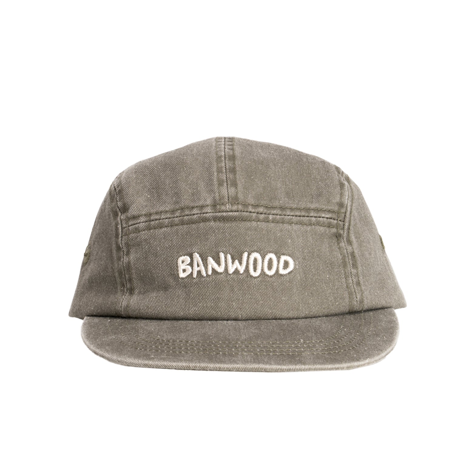 Washed 5 Panel Cap - Sage