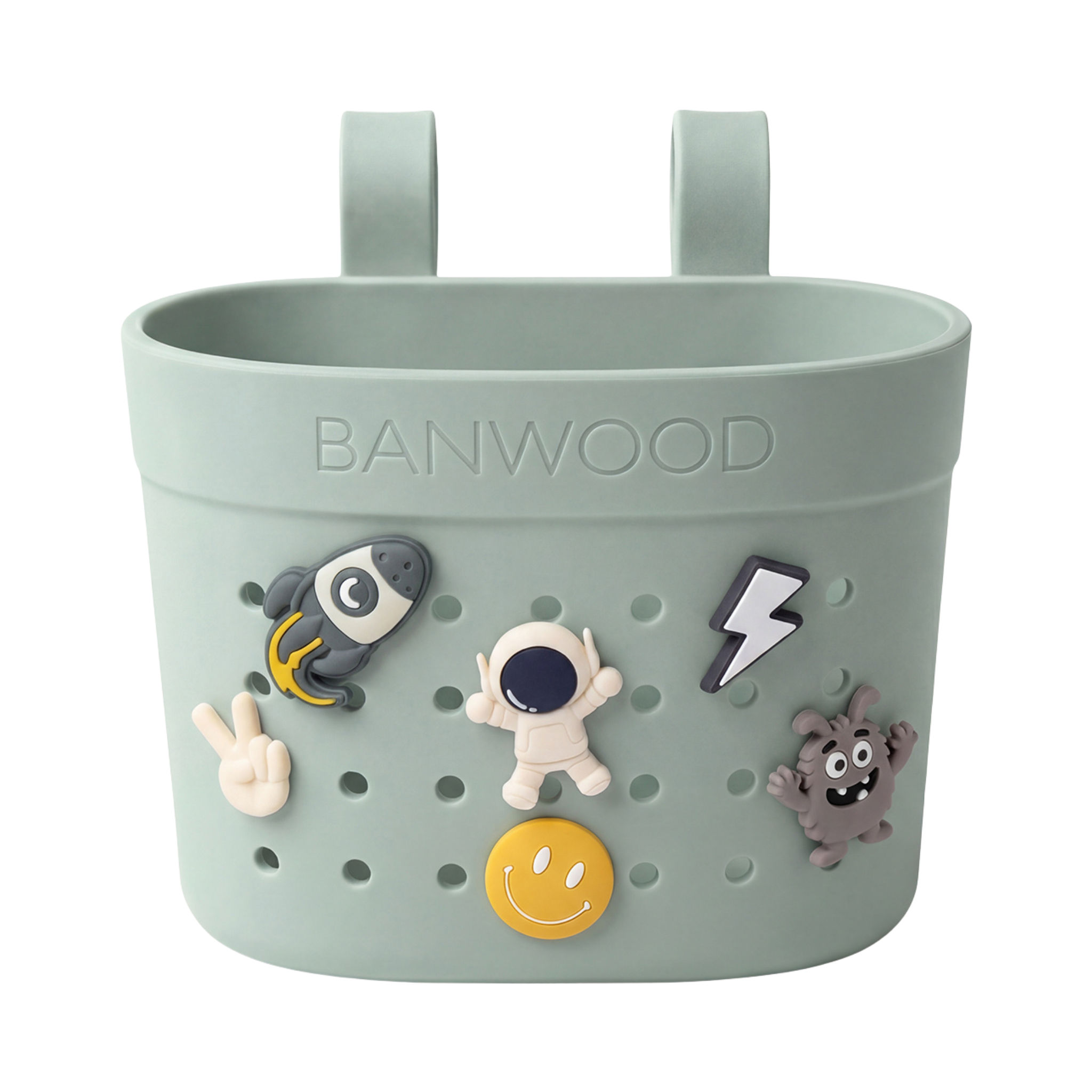 Pin & Ride Eco Scooter Basket - Clay