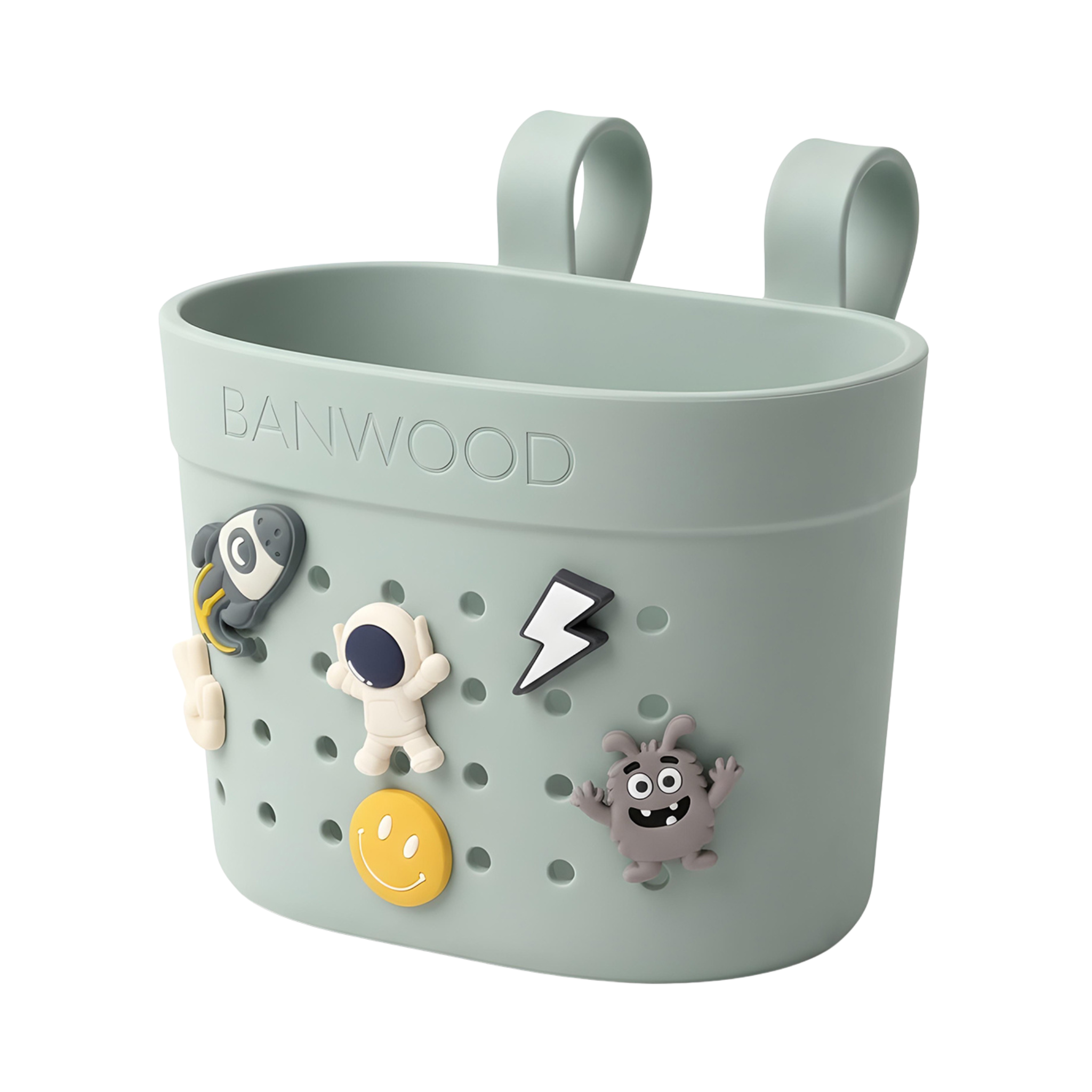 Pin & Ride Eco Scooter Basket - Clay