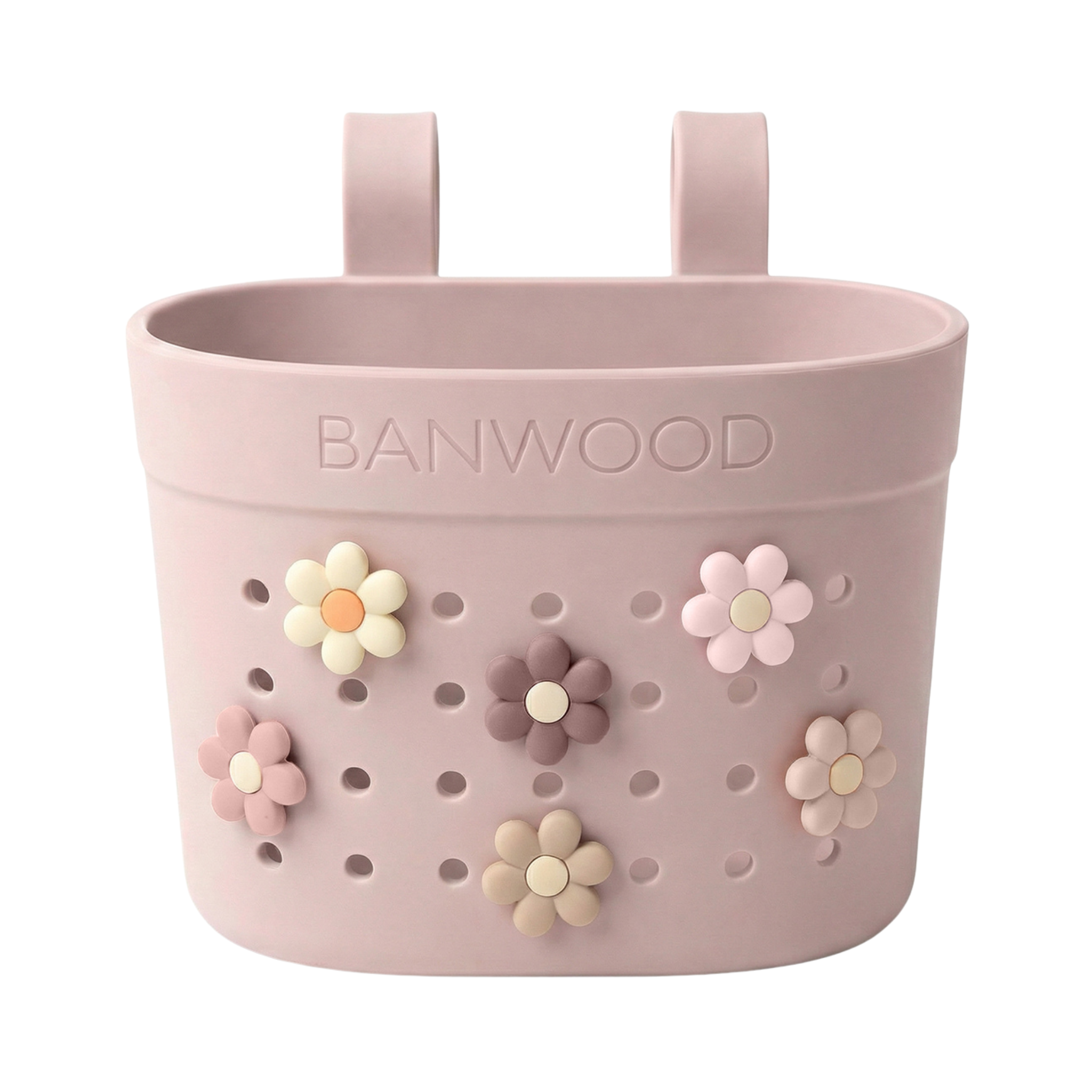 Pin & Ride Eco Scooter Basket - Faded Pink
