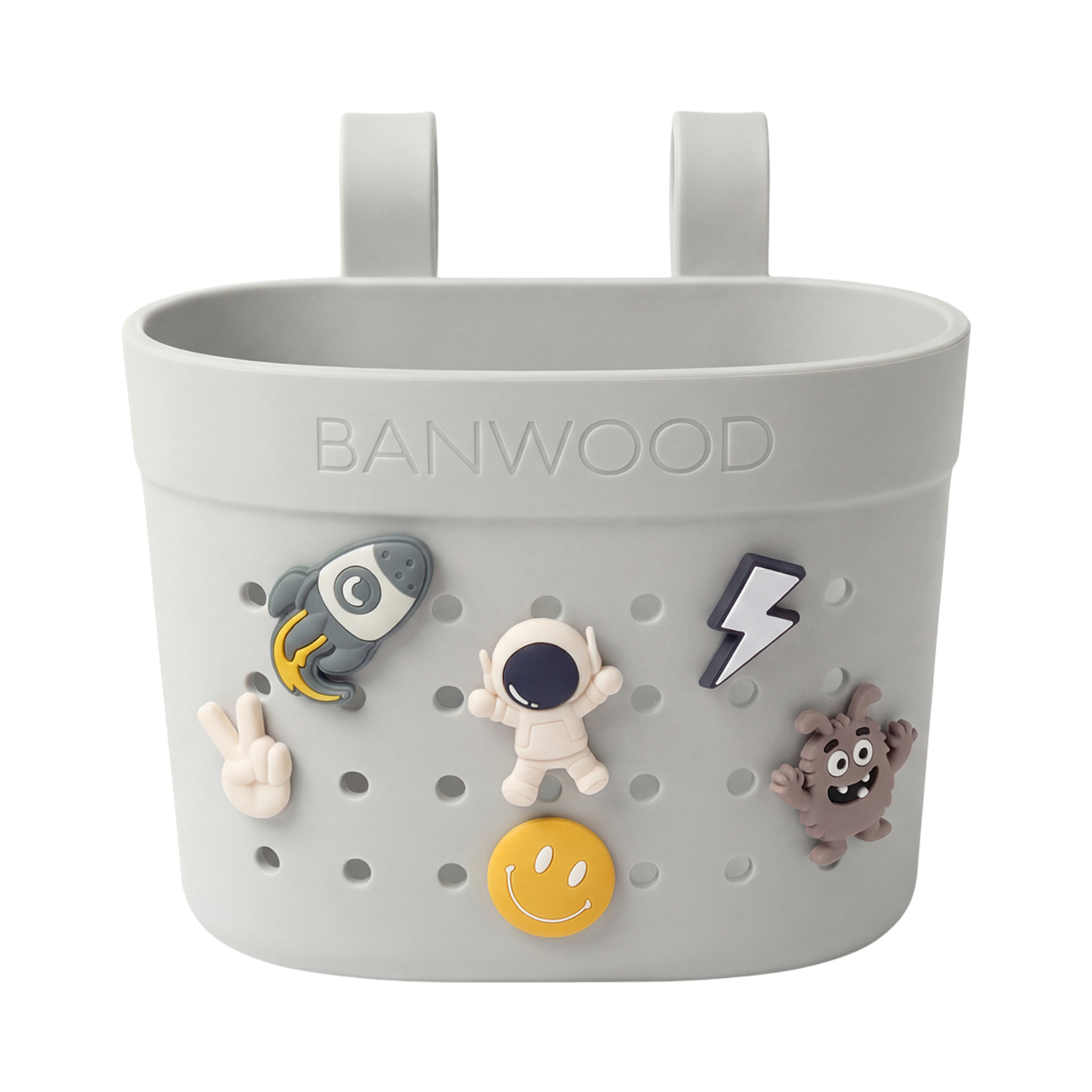 Pin & Ride Eco Scooter Basket - Ivory