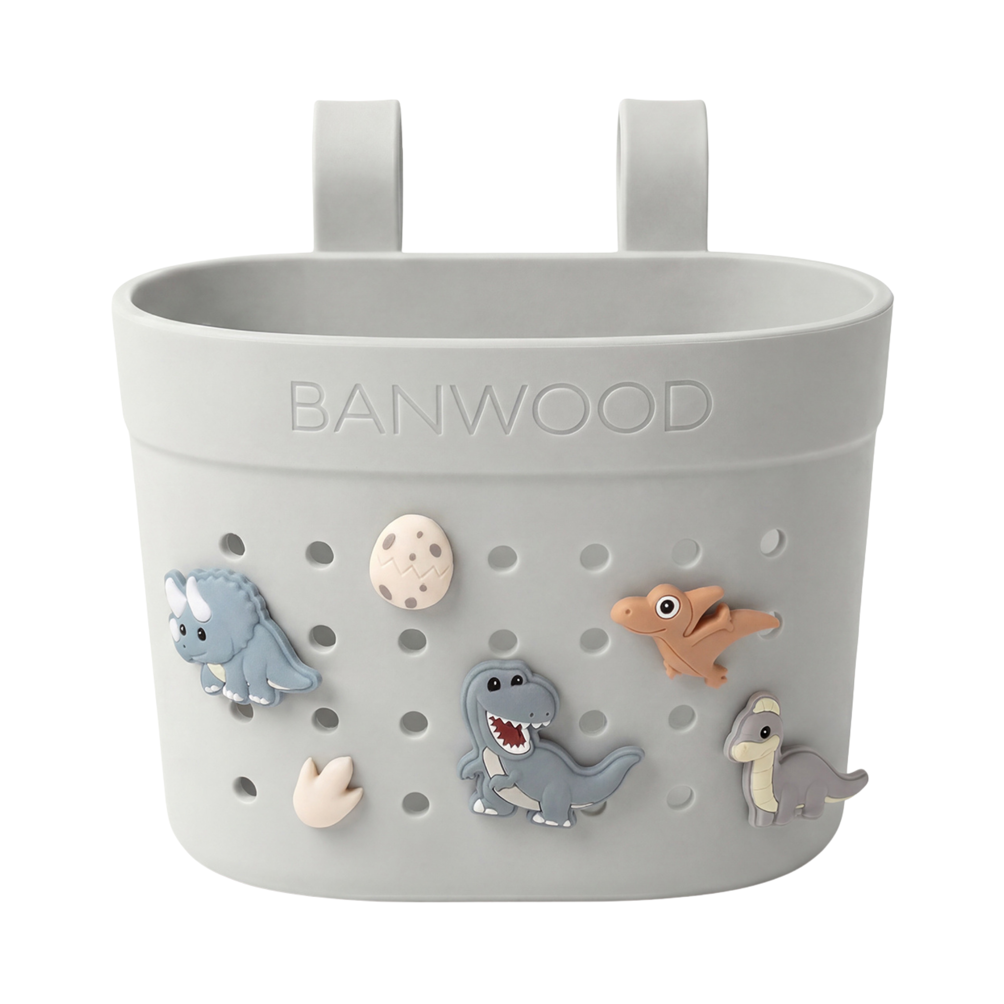Pin & Ride Eco Scooter Basket - Ivory