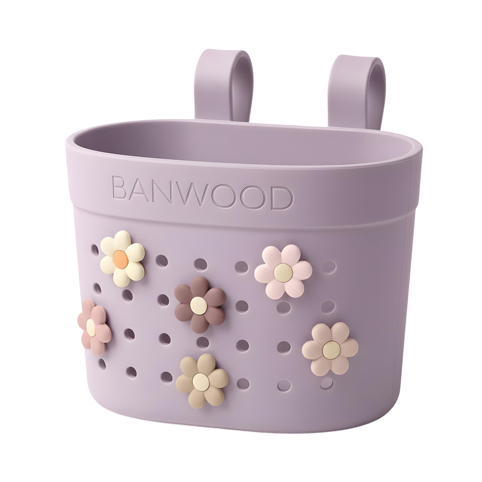 Pin & Ride Eco Scooter Basket - Lavender