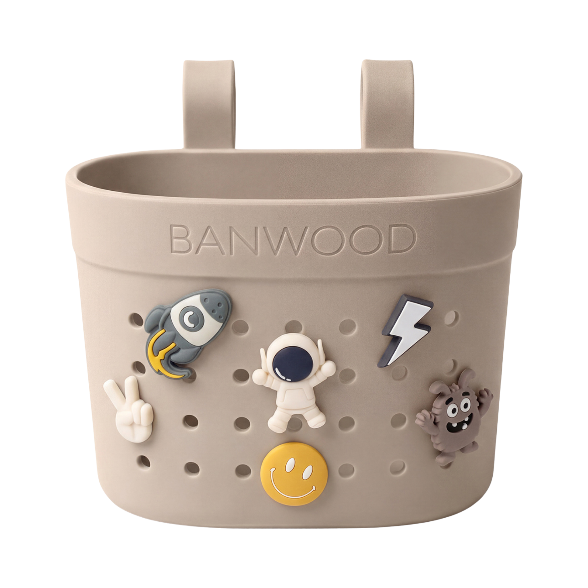 Pin & Ride Eco Scooter Basket - Sand