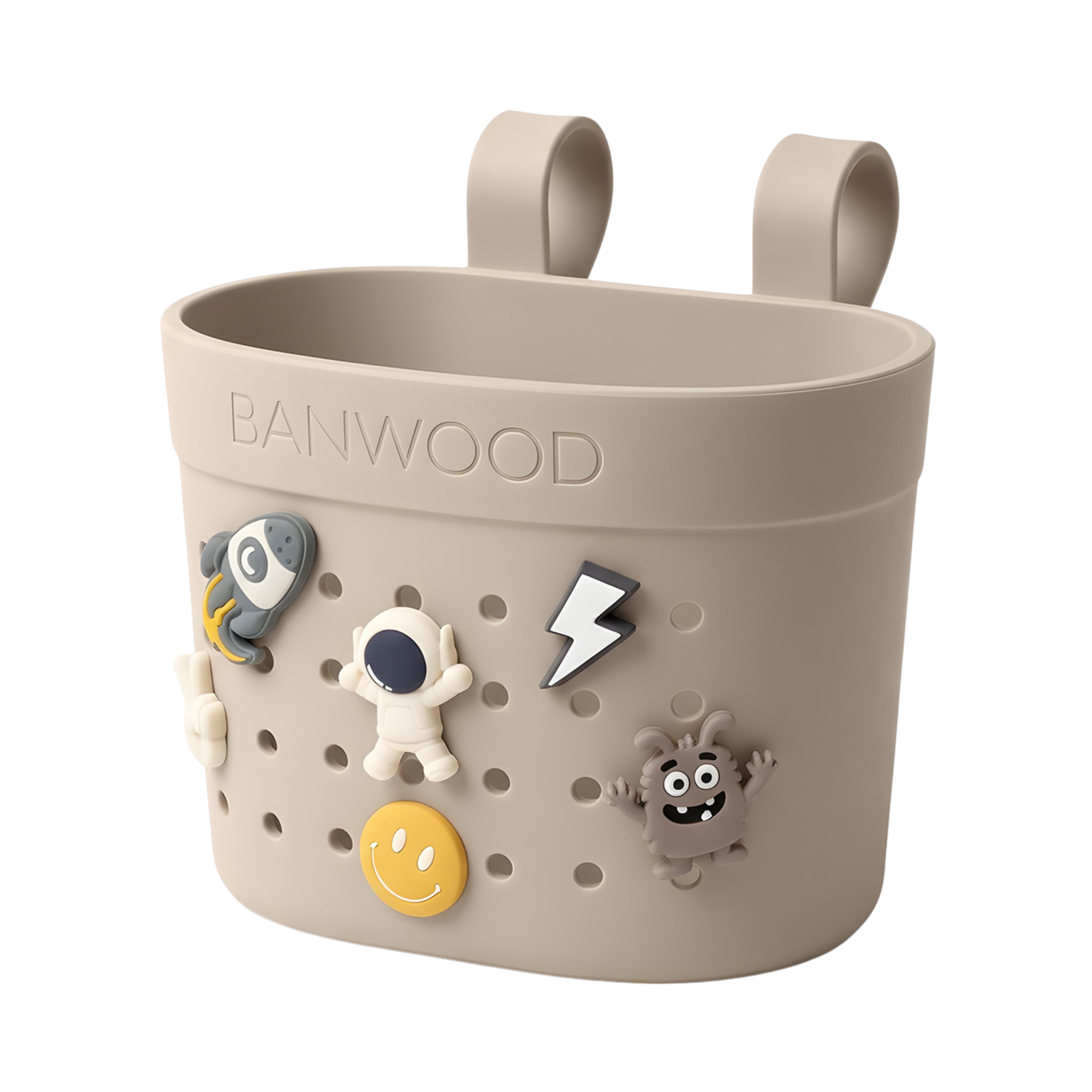 Pin & Ride Eco Scooter Basket - Sand