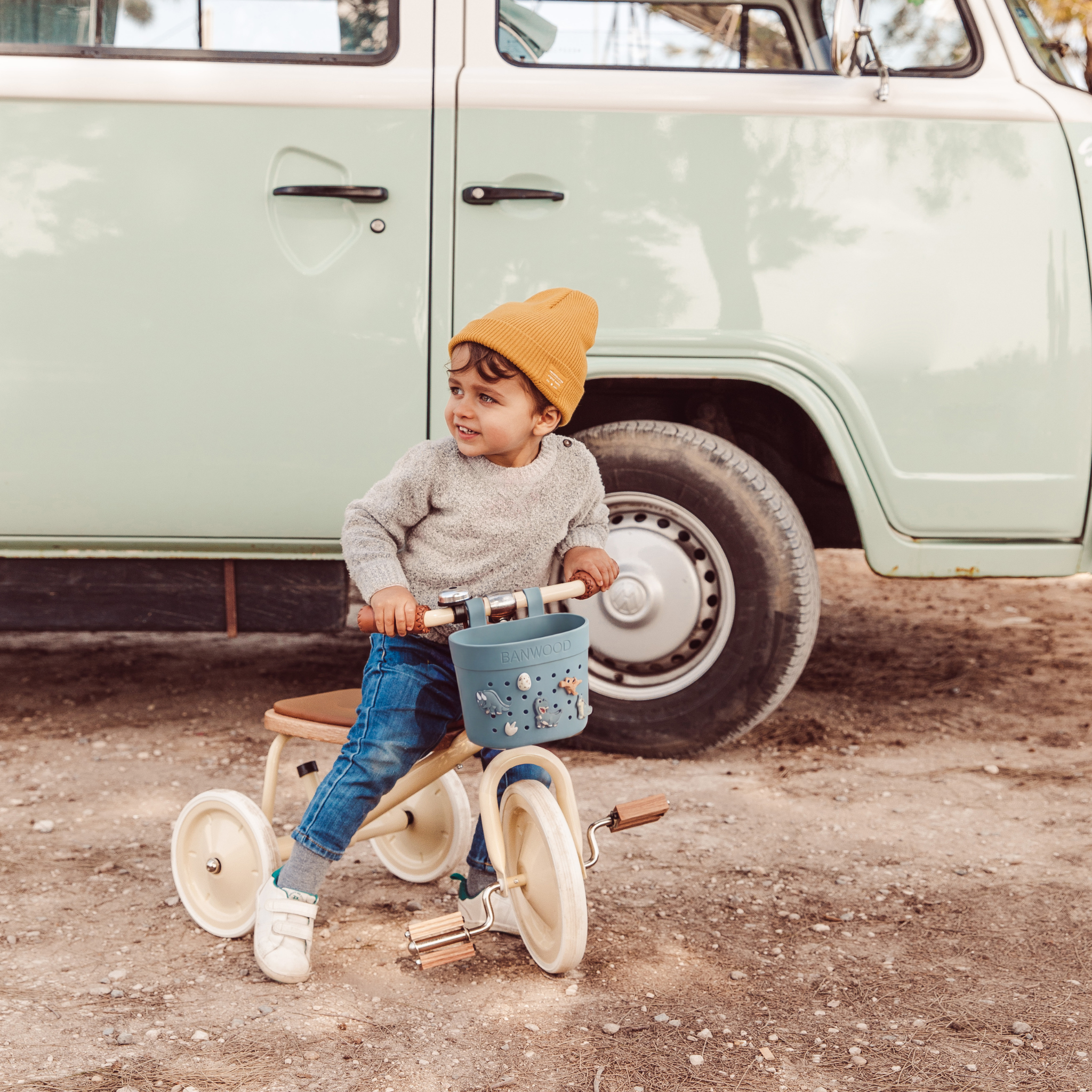 Pin & Ride Eco Scooter Basket - Teal