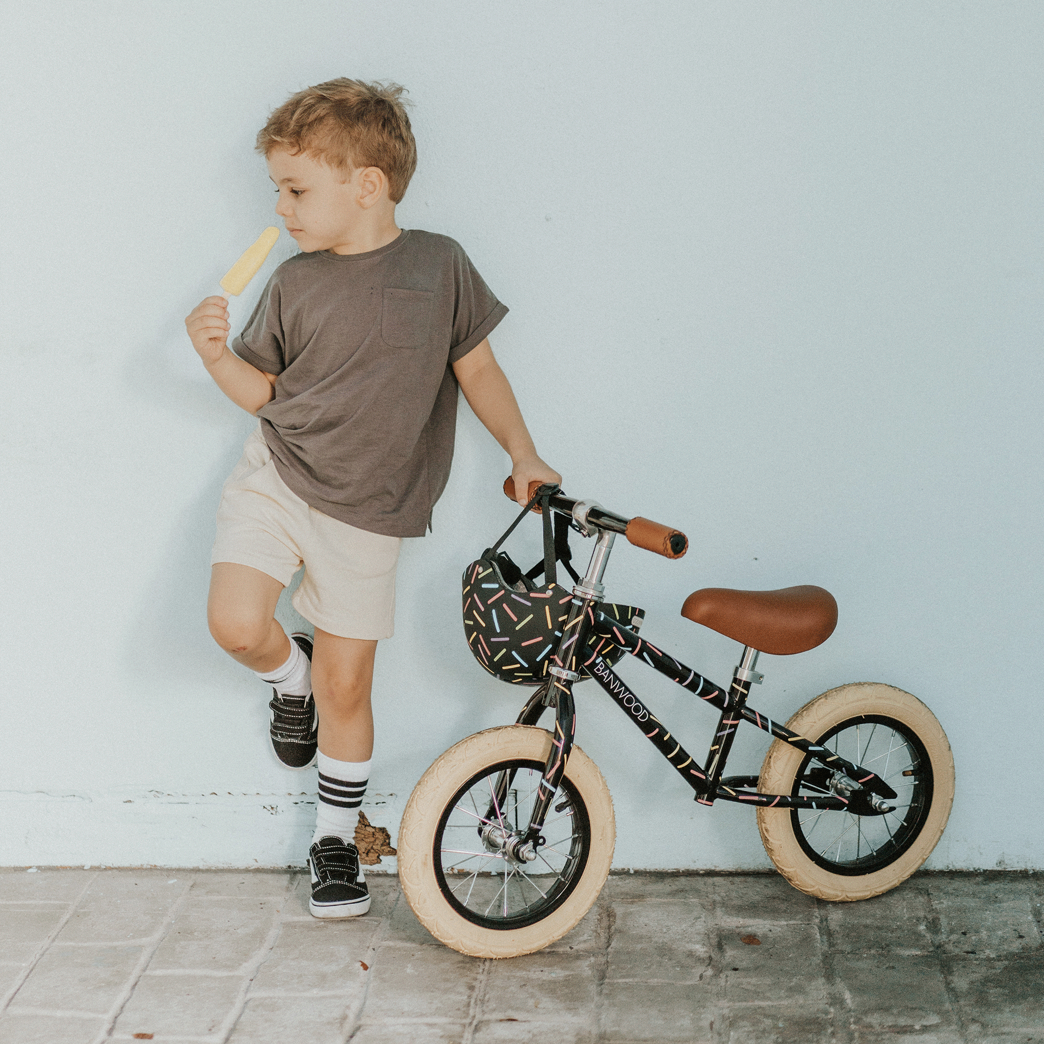Vintage Balance Bike - Marest Black