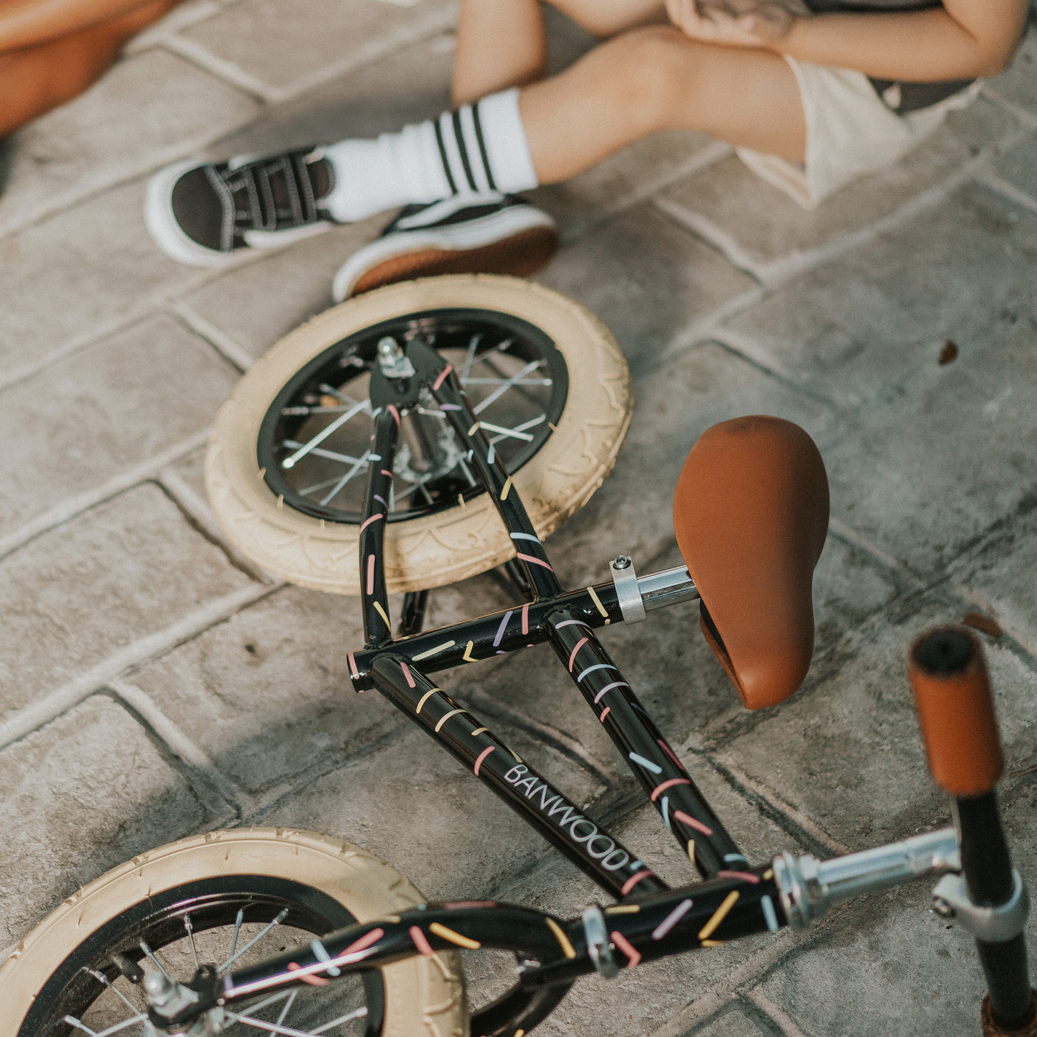 Vintage Balance Bike - Marest Black