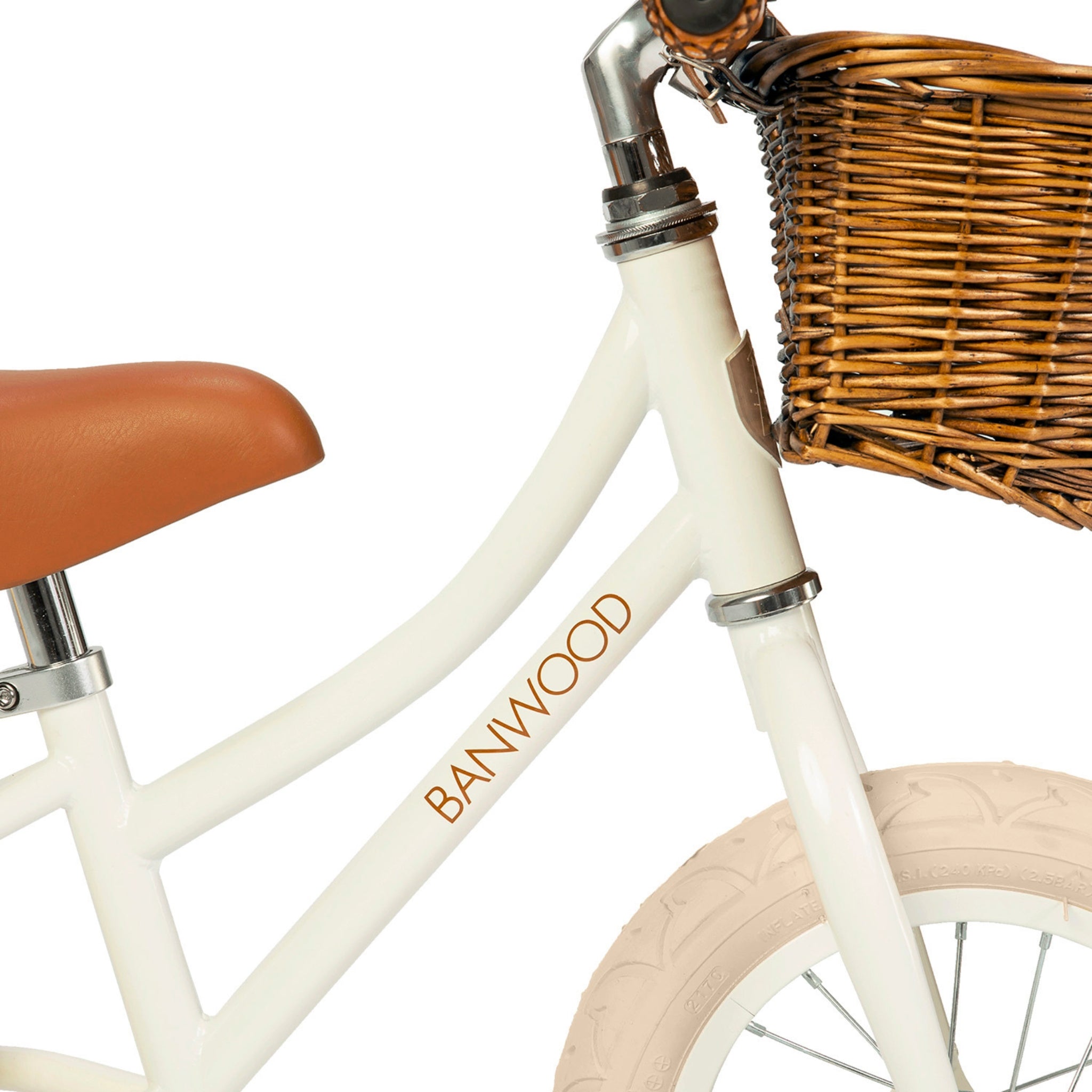 Vintage Balance Bike - White
