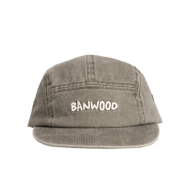 Washed 5 Panel Cap - Sage