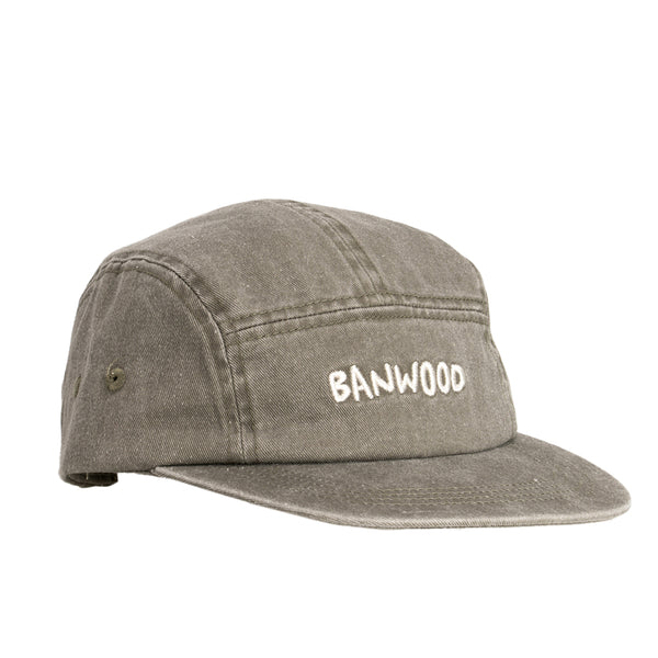 Washed 5 Panel Cap - Sage