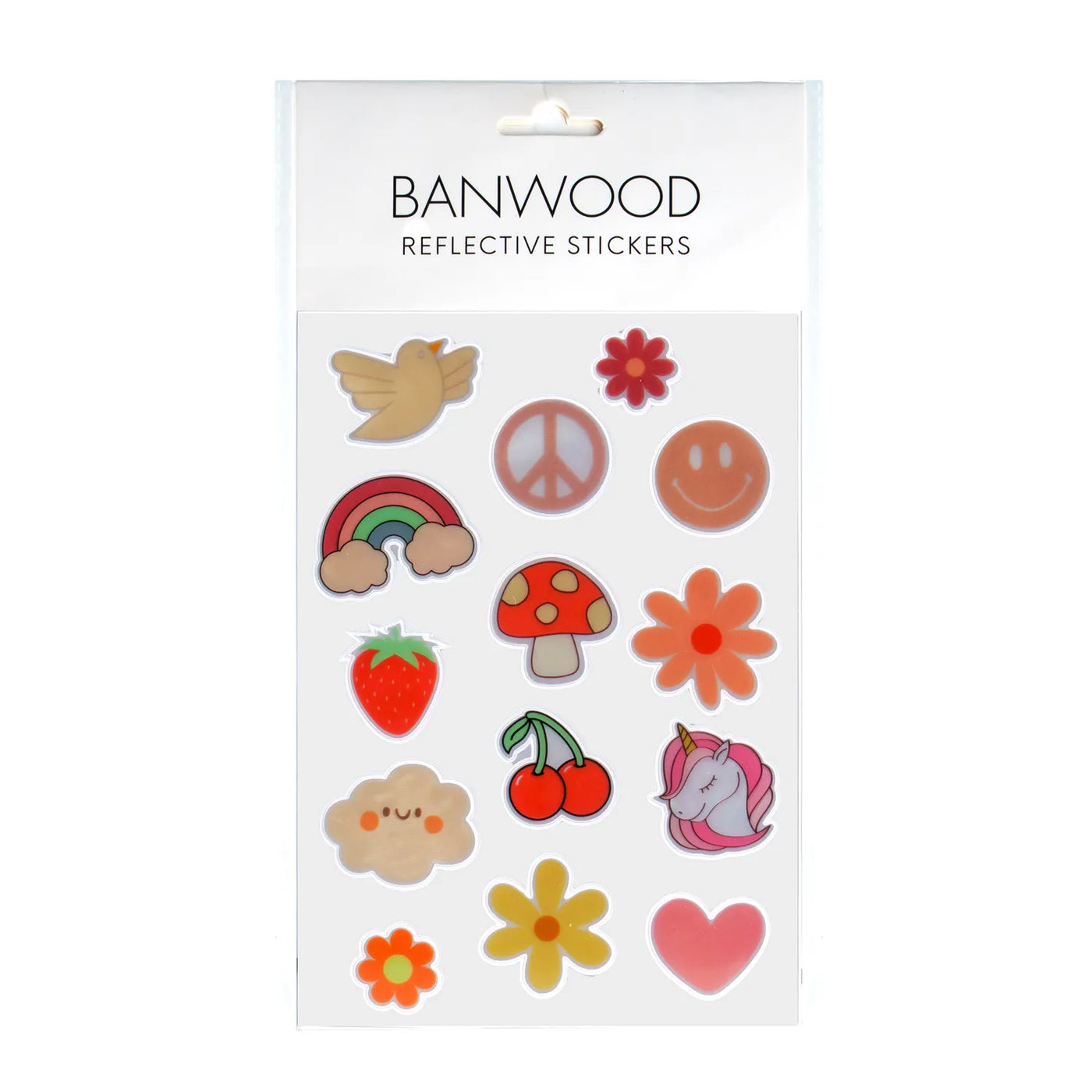 Reflective Stickers - Unicorns, Rainbows & Flowers