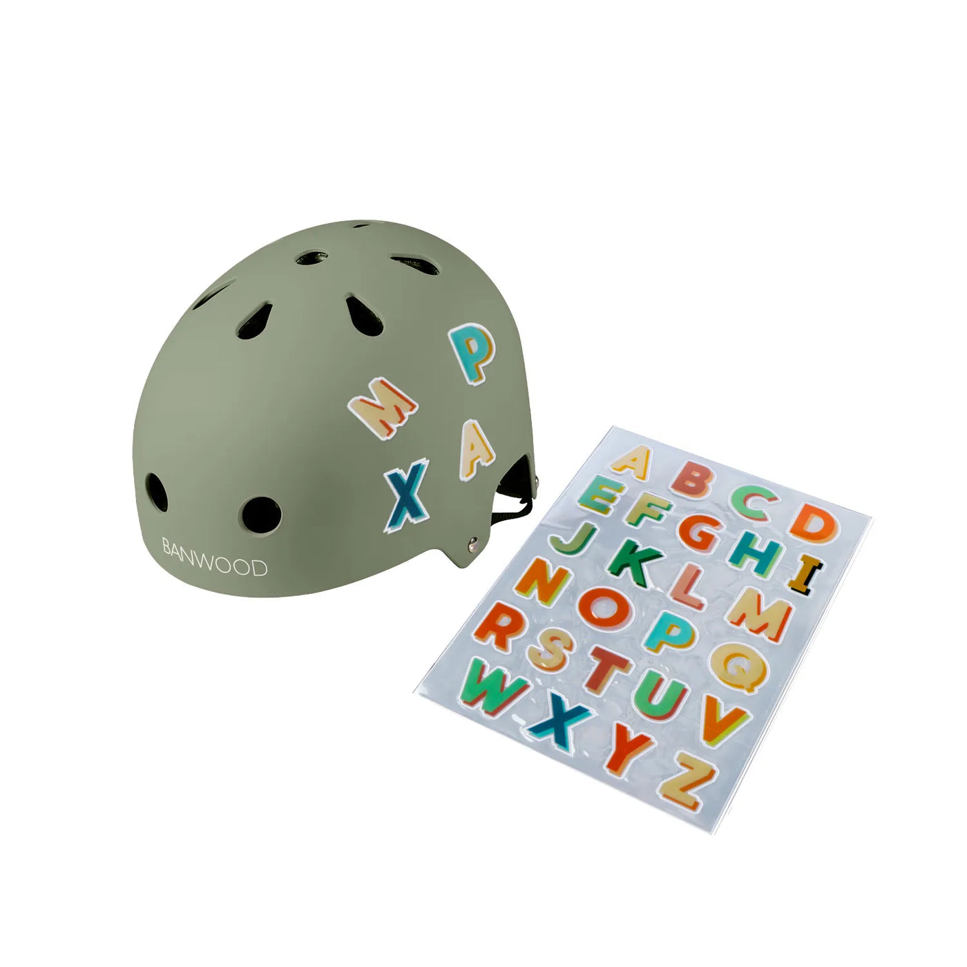 Reflective Stickers - Colourful Alphabet