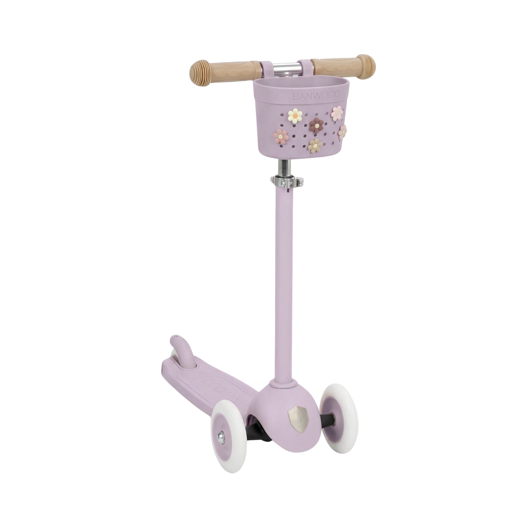 Pin & Ride Eco Scooter Basket - Lavender