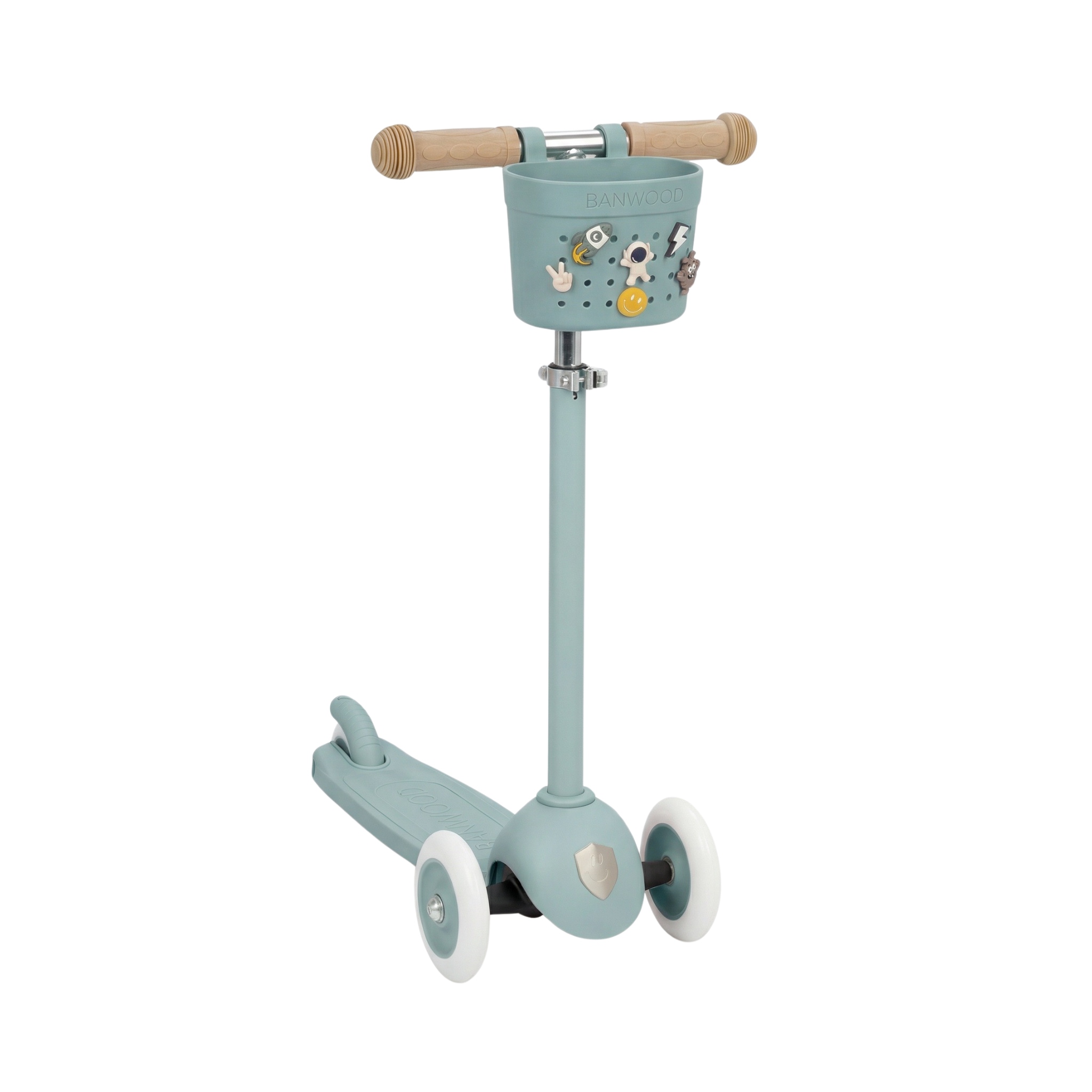 Pin & Ride Eco Scooter Basket - Teal
